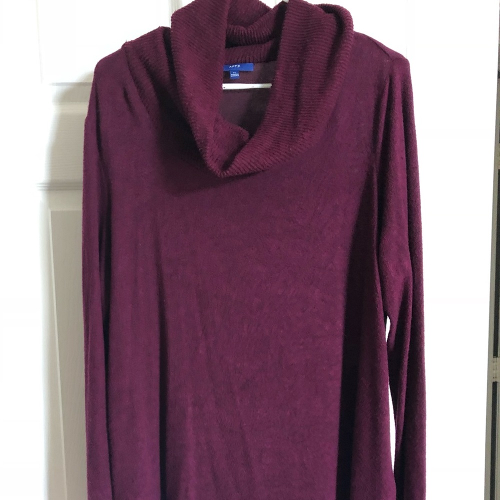 Cowl neck sweater